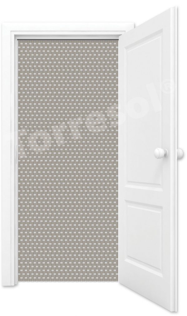 Vliegengordijn torresol Taupe 90 X 210 Cm (K&K) 00