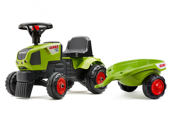 Falk ‘Claas Axos 310’ groene looptractor incl. Kar
