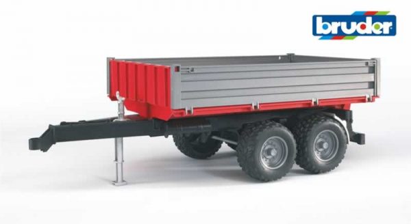 Bruder 02019 tandem aanhanger