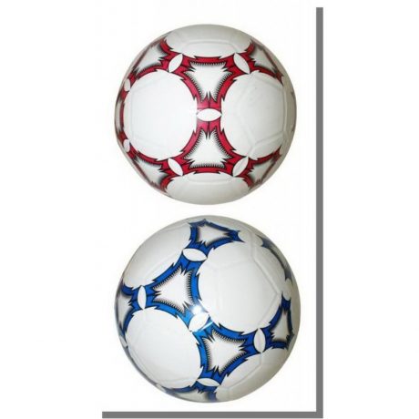 Voetbal maat 8,5″ blauw 200 gram PVC Playfun