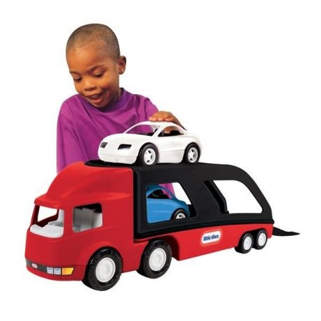Little Tikes AUTOTRANSPORTER ROOD/ZWART