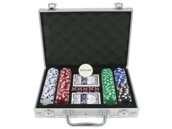 POKER SET ALU KOFFER 200 DLG.