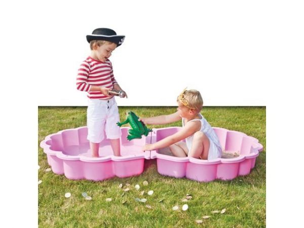 ZANDBAK SCHELP ROZE 87X78 CM