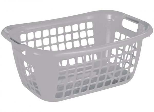 Sunware basic wasmand 55 centimeter zilver