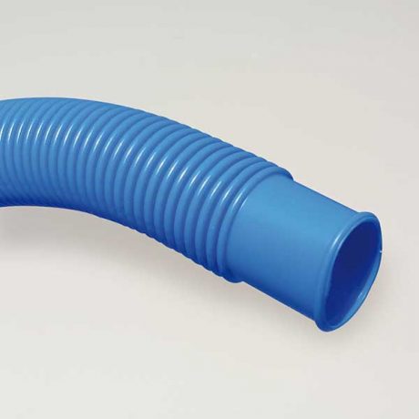 Mega Pool blauwe vacuum slang met dubbele mof 38 mm – om de 1,5mtr