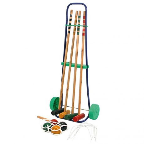 Croquet spel in kar