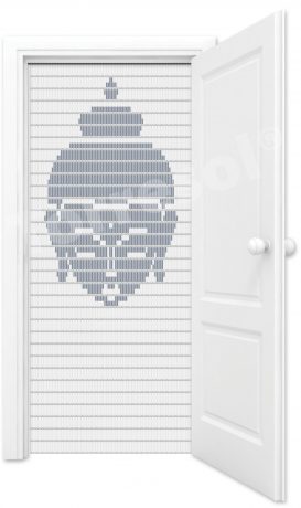torresol vliegengordijn BOEDDHA 90 x 210 Cm kant klaar