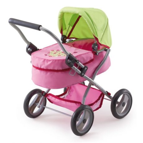 POPPENWAGEN My first TRENDY BAYER roze-groen