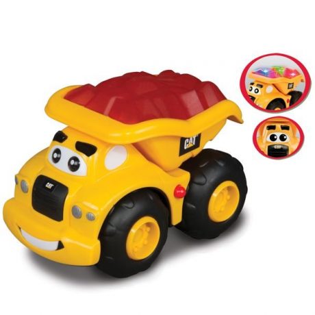 Caterpillar glow dump truck