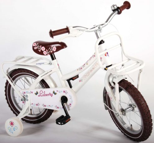 Yipeeh Liberty Urban Wit 14 inch meisjesfiets 21428