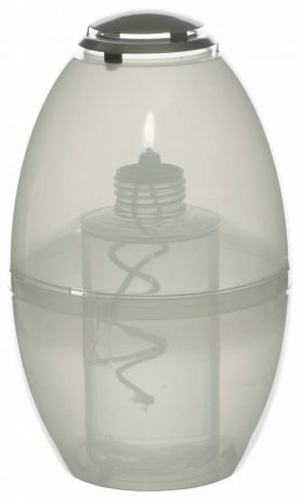 Apollo Moonlight Creme graf terras kaars