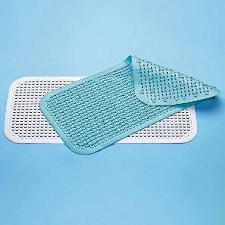 Papillon Badmat (blauw) 73,5 x 35 cm