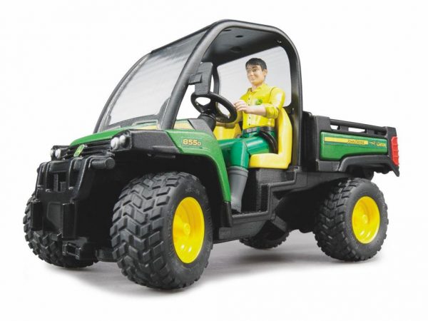 Bruder JD Gator XUV 855D met chauffeur