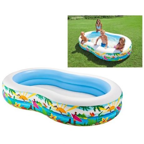 Intex 56490NP Swim Center Paradise Lagoon, 262 x 160 x 46 cm