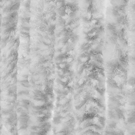 Vliegengordijn kattenstaart 90x220cm  wit/grijs gemeleerd