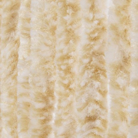 Vliegengordijn kattenstaart 90 x 220 cm  beige/wit