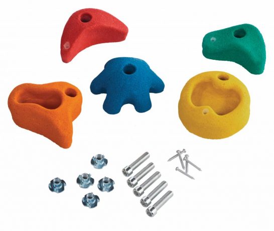 klimstenen – set van 5 stuks  groot  5  kleuren gemengd