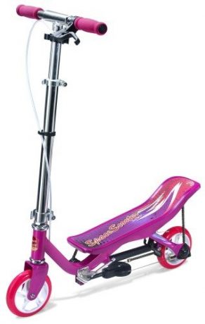 Space scooter junior roze