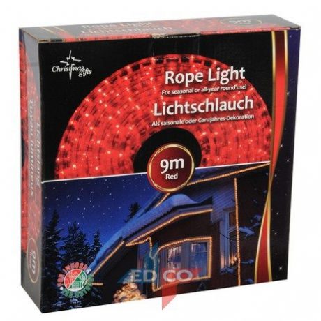 LICHTSLANG Rood (9 Meter)