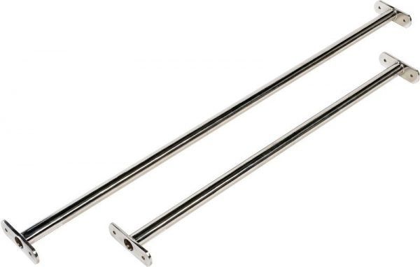 Duikelstang RVS 90 cm