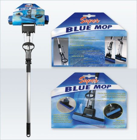Super Mop Absorbeert 10 keer meer dan elke andere Mop