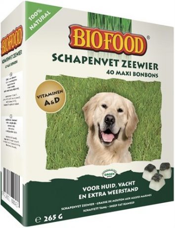SCHAPENVET MET ZEEWIER 40 maxi bonbons