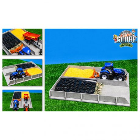 SLEUFSILO HOUT BETONLOOK KIDS GLOBE VOOR SIKU