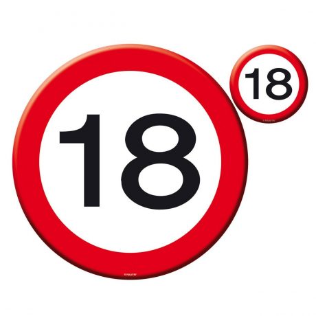 Placemat & Onderz. Set Verkeersbord .18
