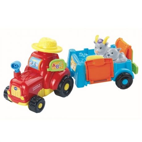 VTech Zoef Zoef Dieren Tractor & Dierenkar