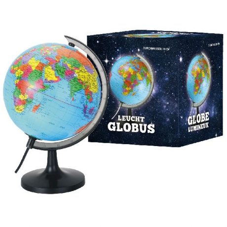 Globe 20 cm + Verlichting