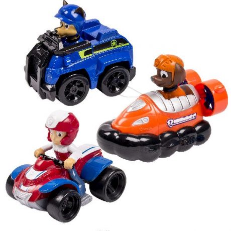 Paw Patrol Rescue Racers 3 pak