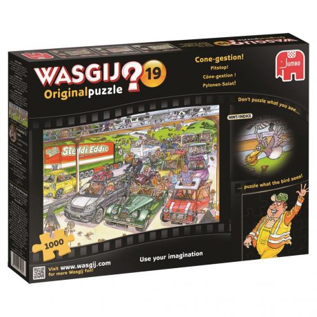 PUZZEL WASGIJ 19 PITSTOP 1000 STUKJES