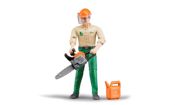 Bruder 60030 Bosbouwer met accessoires