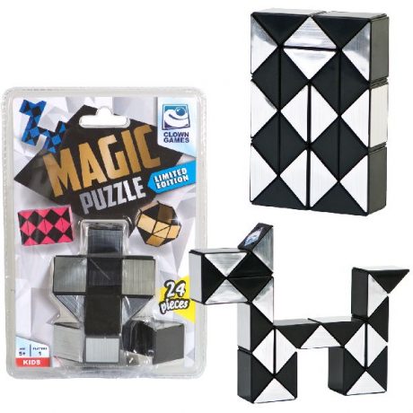 Clown Magic Puzzle Silver. 24dlg