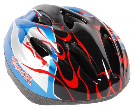 Fiets-Skatehelm Deluxe Glossy Blue