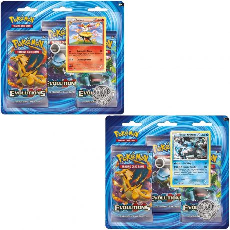 POKEMON TCG XY12 EVOLUTIONS 3 BOOSTER BLISTER