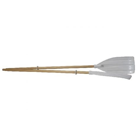 Set 2 Houten Peddels 130 Cm