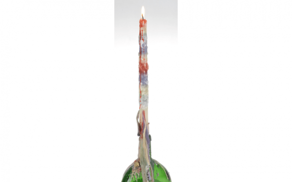 Druipkaars 26 cm kleuren set a 2 stuks