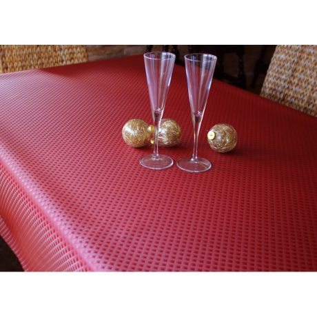 Zafiro rood Luxe tafelkleed