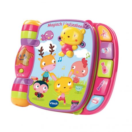 VTECH MAGISCH LIEDJESBOEK ROZE