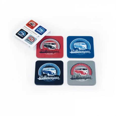Onderzetters Volkswagen Logo
