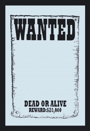 Spiegel L.285 Wanted Dead or Alive