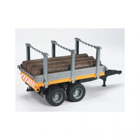 BRUDER 2213 AANHANGER MET BOMEN