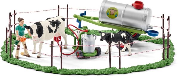 Schleich 41428 Koeienfamilie op de weide