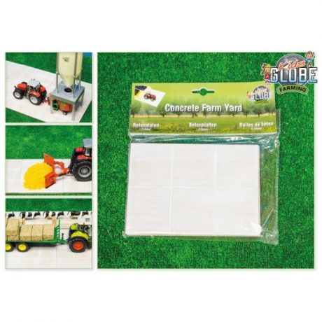 Kids Globe Set van 6 stelconplaten (3 stuks)