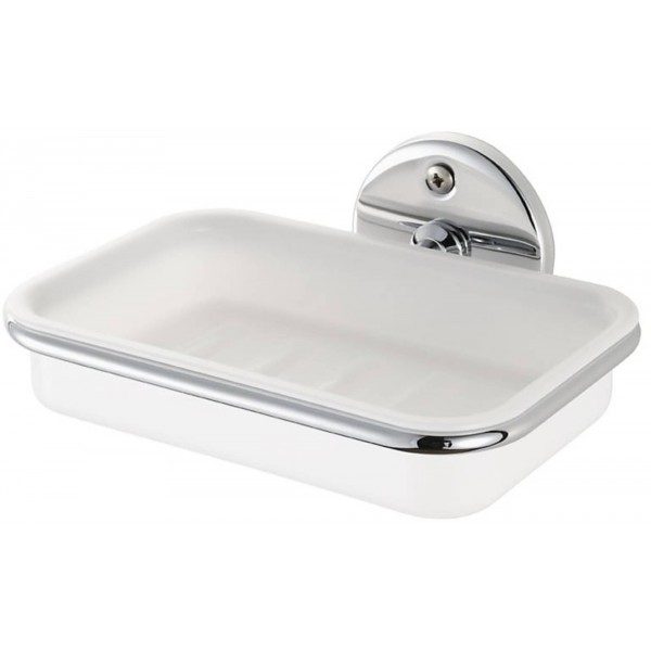 Haceka Standaard Zeephouder met mat glas