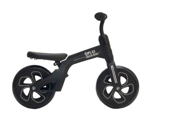 Loopfiets 10″ QPlay Tech zwart
