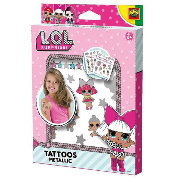 SES 14192 LOL TATTOOS METALLIC