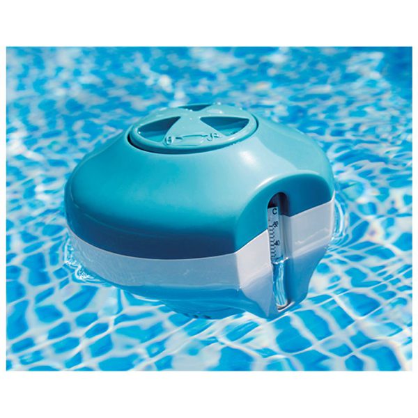 Intex Chloor Drijver klein met thermometer 2 in 1