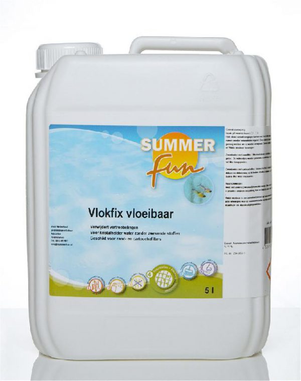 Summer Fun vlokfix vloeibaar 5 liter.